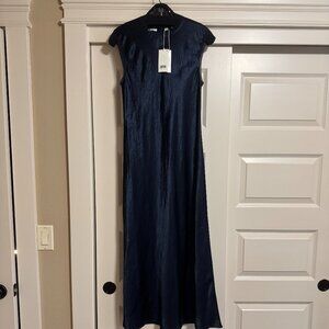 Vince Satin Cap-Sleeve Slip Dress (NWT's)
